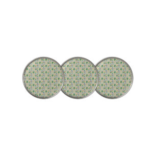 cactus love - watercolor golf ball marker