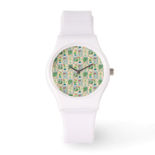 cactus love - watercolor watch