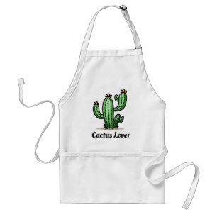 Cactus Lover Adult Apron