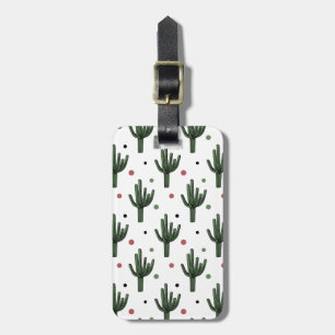 Cactus Luggage Tag