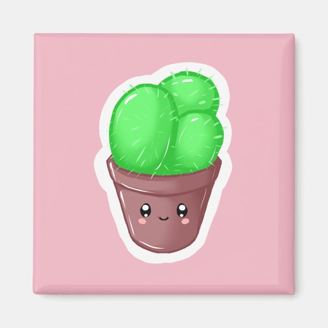 Cactus magnet (Front)