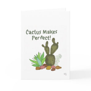 Cactus Makes Perfect Card
