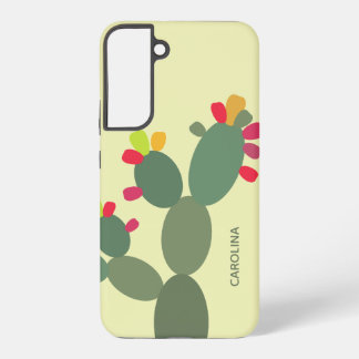 cactus modern name samsung galaxy s22+ case