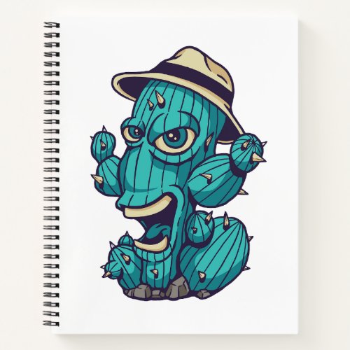 Cactus Monster Design Notebook