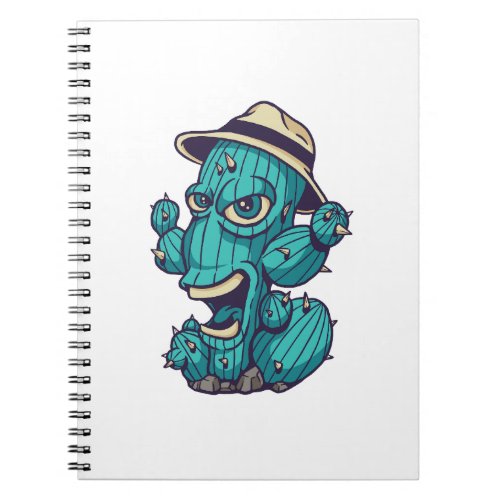 Cactus Monster Design Notebook