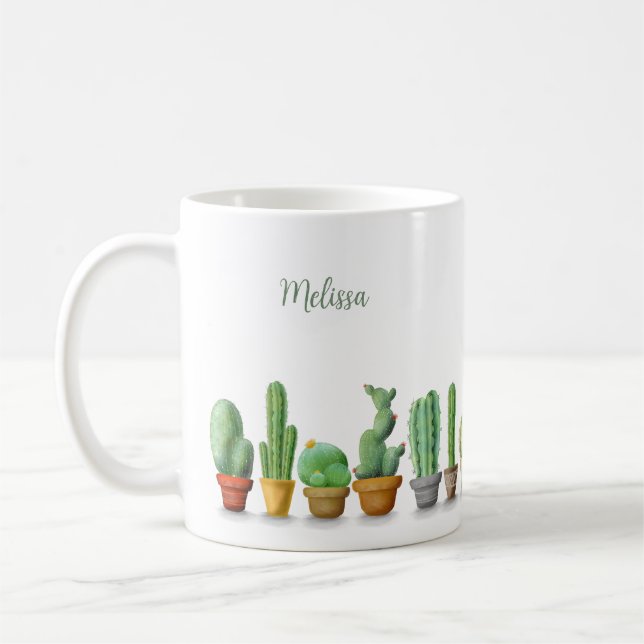 Cactus Mugs (Left)