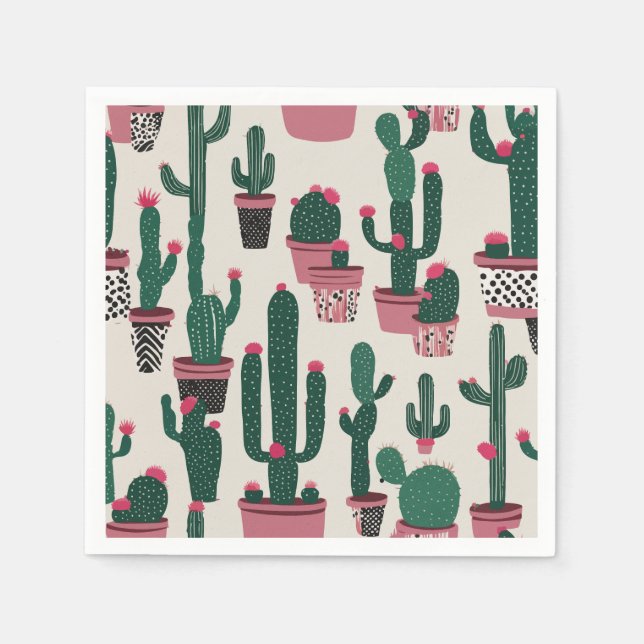 Cactus Napkins (Front)