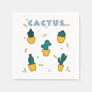Cactus Napkins