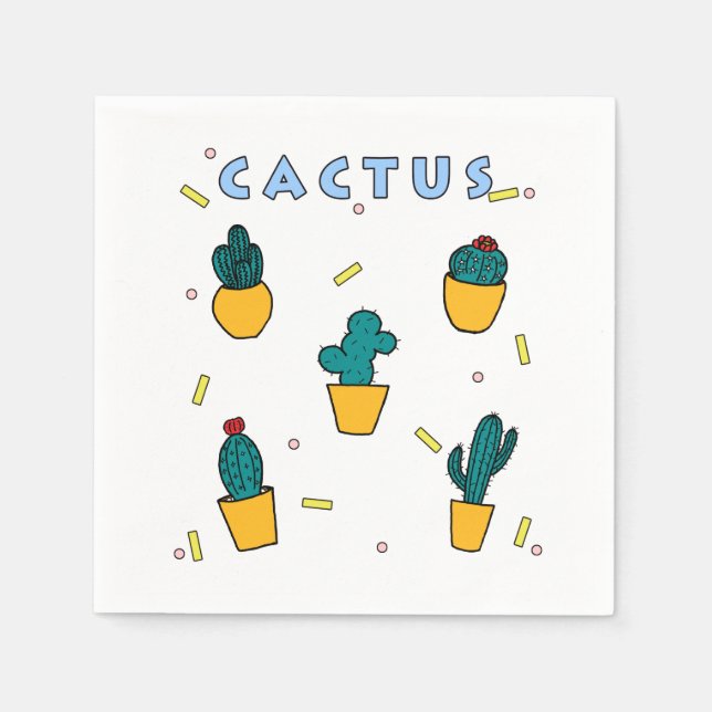 Cactus Napkins (Front)