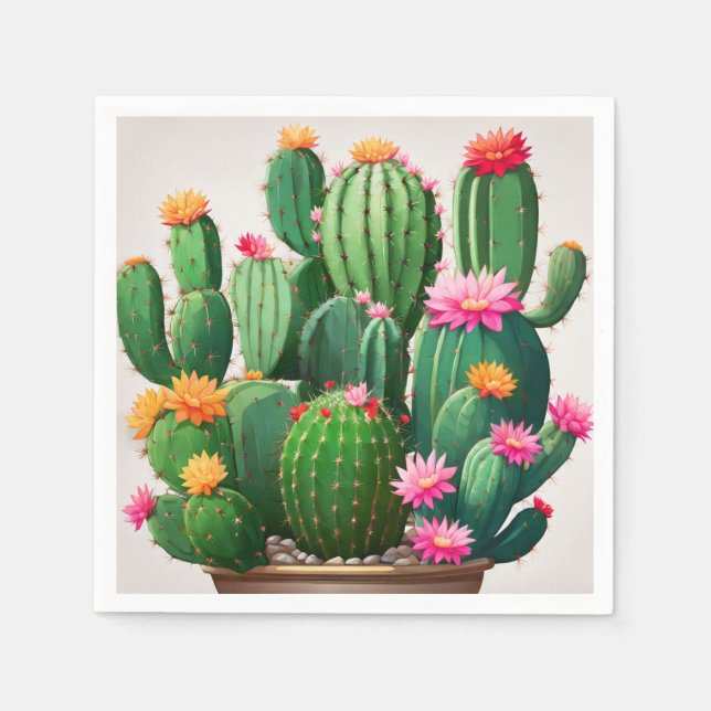 cactus napkins (Front)