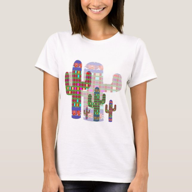 CACTUS : Natural Habitat is Desert of SAHARA T-Shirt (Front)