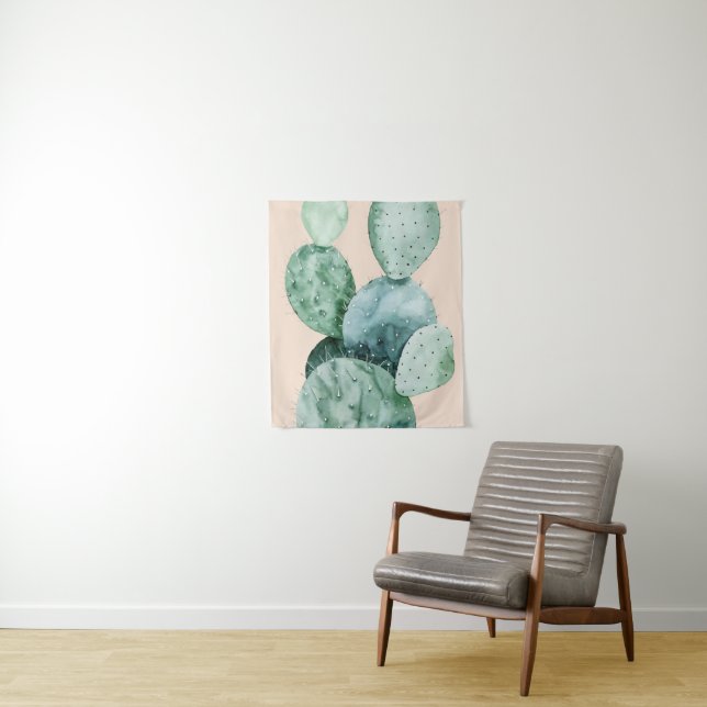 Cactus on Coral Tapestry (In Situ)