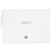 Cactus Pastoral Sweep Greeting Card or Note Card (Back Horizontal)