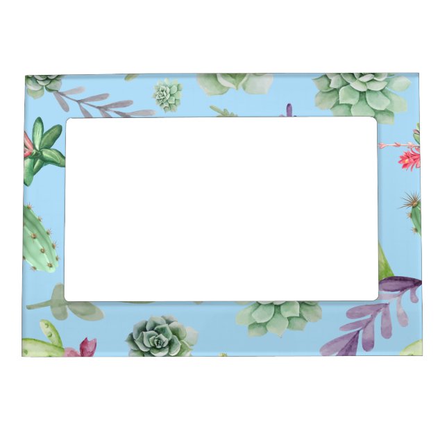 Cactus Pattern 10 Magnetic Frame (Front)