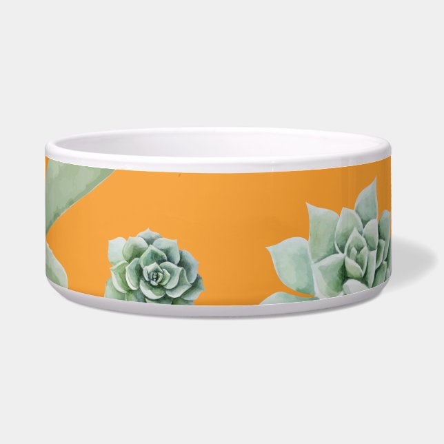 Cactus Pattern 11 Bowl (Front)