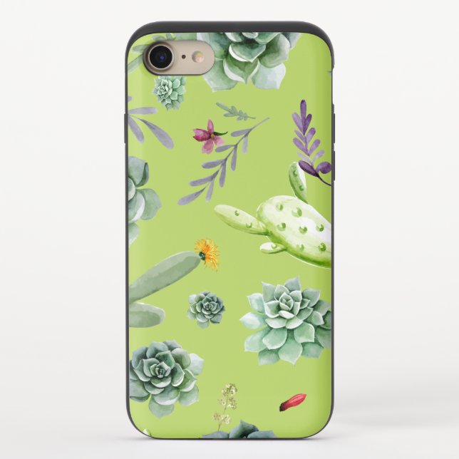 Cactus Pattern 6 Uncommon iPhone Case (Back)