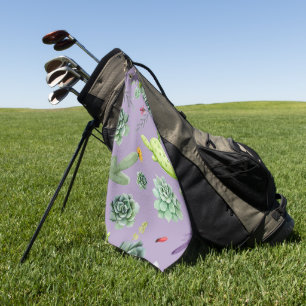 Cactus Pattern 7 Golf Towel