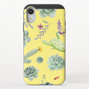 Cactus Pattern 9 iPhone XR Slider Case