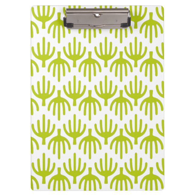 Cactus pattern clipboard (Front)