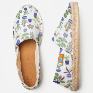 Cactus Pattern Espadrilles