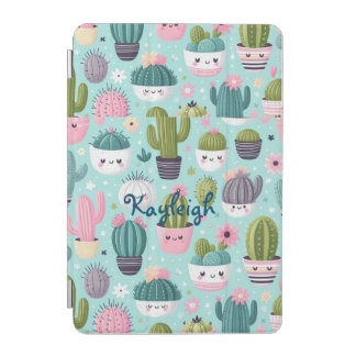 Cactus pattern iPad mini cover