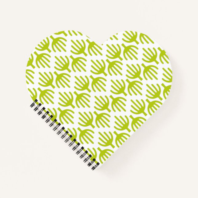 Cactus pattern notebook (Front)