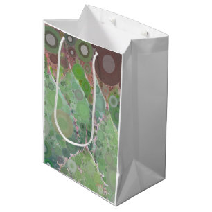 Cactus Photo Art Desert Succulent Unique Colorful Medium Gift Bag