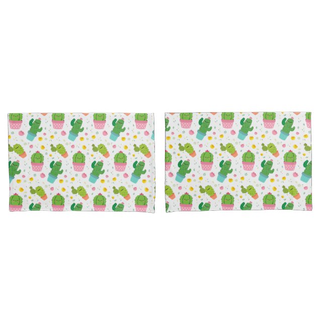 Cactus Pillow Case (Front-Set)