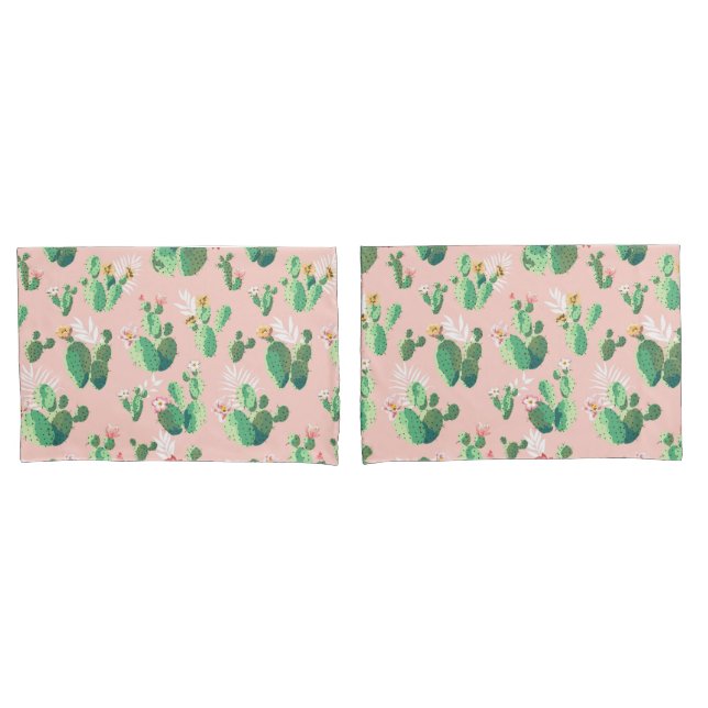 Cactus Pillow Case (Front-Set)