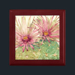Cactus Pink Blossoms Gift Box<br><div class="desc">Cactus Pink Blossoms  Artist: Tim OToole</div>