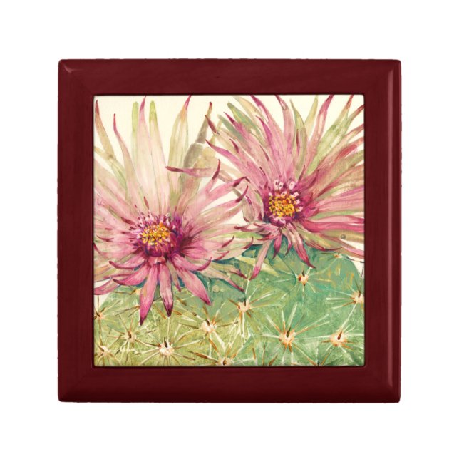 Cactus Pink Blossoms Gift Box (Front)