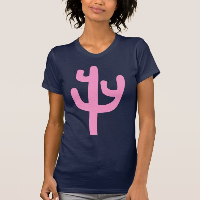 Cactus - Pink T-Shirt (Front)