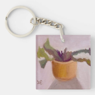 Cactus Plant Keychain