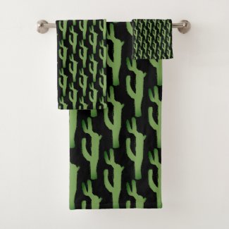 Cactus plants pattern 