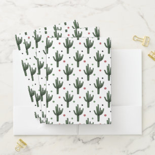 Cactus Pocket Folder
