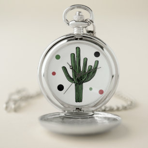 Cactus Pocket Watch