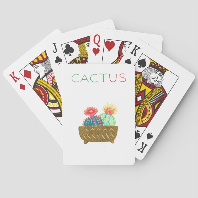 Cactus Poker Cards (Back)