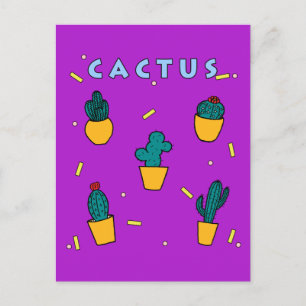 Cactus Postcard