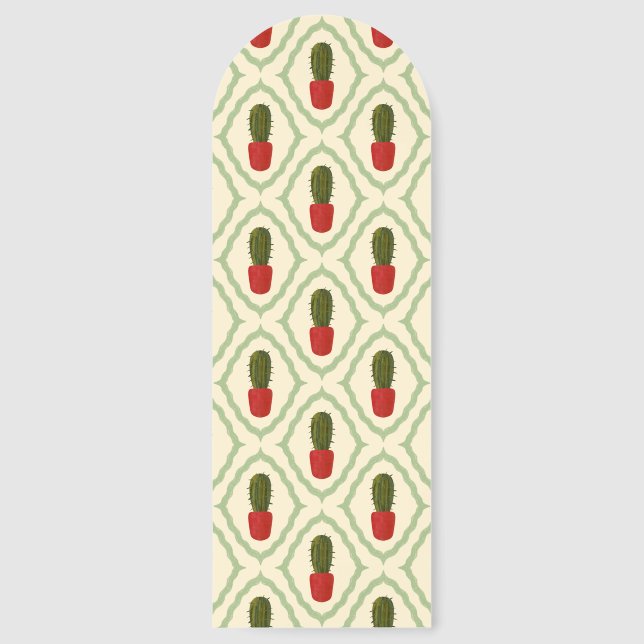 Cactus Pot | Red Bookmarks (Front)