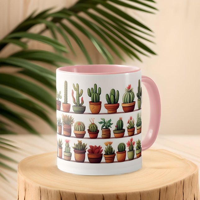 Cactus Pots Mug (Creator Uploaded)