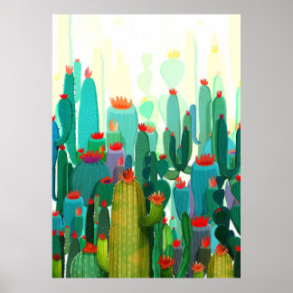 Cactus Print | A Lot Of Cactus