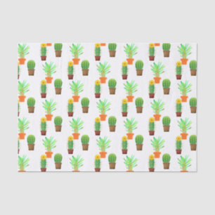 Cactus Print  Tissue Paper