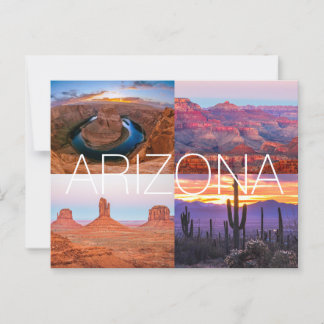 Cactus Red Rock Sunset Nature Landscapes Arizona Postcard