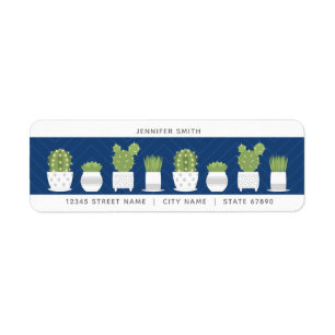 Cactus Return Address Labels