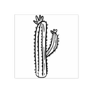 Cactus Scrapbooking Rubber Stamp