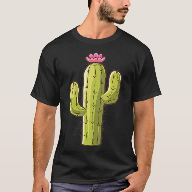 Cactus Shirt Adult Kids Men Women Cactus Costume (Front)