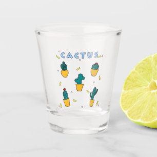 Cactus Shot Glass