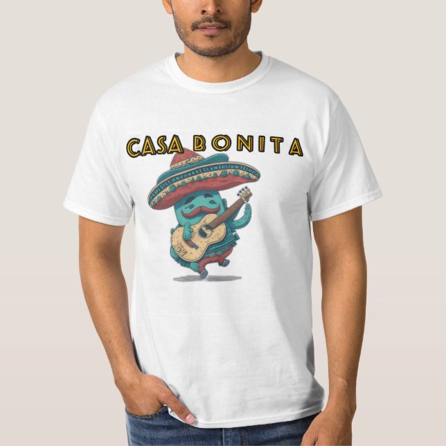 Cactus singerCasa Bonita  T-Shirt (Front)