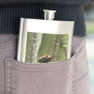 Cactus Spikes stainless steel flask