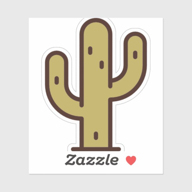 cactus sticker (Sheet)